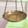 Vintage Brass Scales of Justice Mid-Century Legal Apothecary Decor Image 5