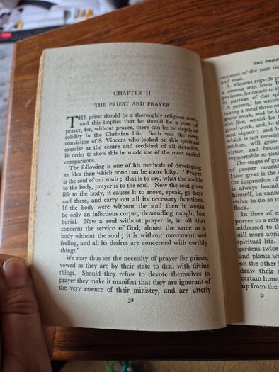 Vintage 1932 Saint Vincent De Paul. A Guide for Priests. Religious.