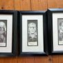 Black & White Irish Artist Prints Framed x3 Image 7