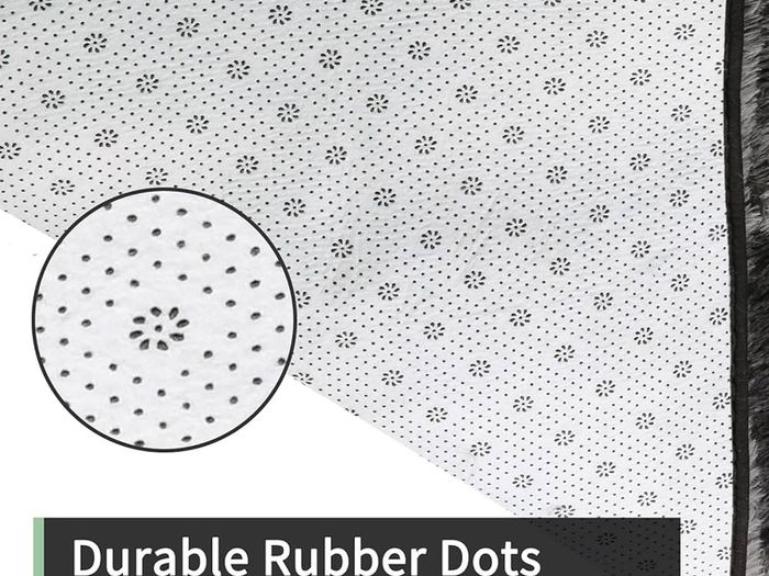 MULTIPLE SIZES AVAILABLE Rugs Living Room 160x230cm, Grey Area Rugs for Bedroom, Washable Anti Slip Extra Large Shaggy Soft Rug Fluffy Modern Floor Carpets Mat Beside Rugs for Kids Living Room