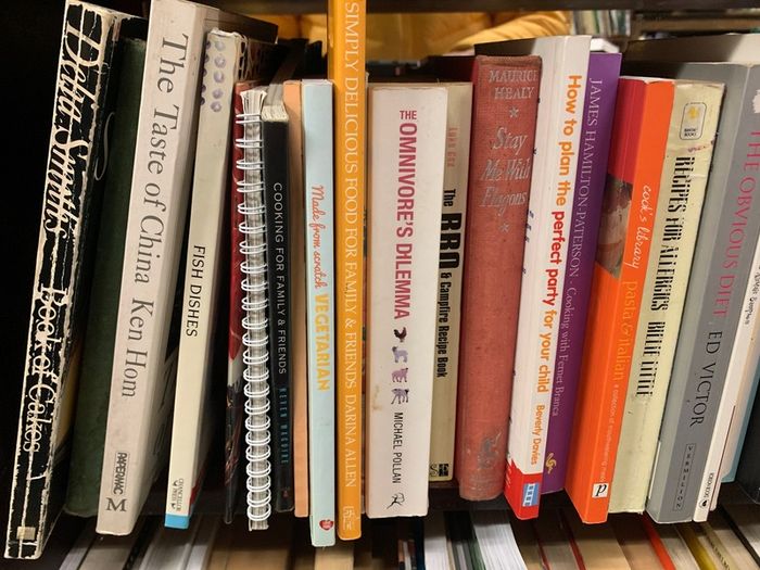 Large selection of COOK BOOKS view and select throughout all the photos