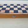 Vintage classic folding wooden chess set Image 6