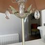 Two table lamps gold beige Image 2
