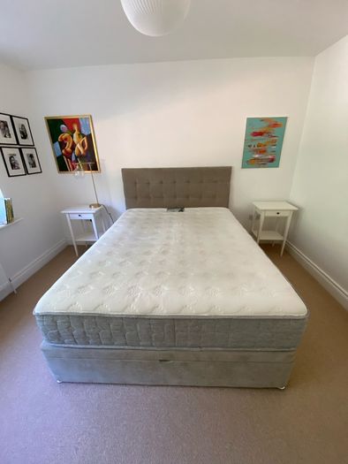 King size bed and mattress Harvey Norman