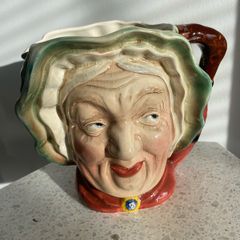 Antique China Toby jug Cheese Closch Cottage Biscuit Barrel Jugs