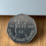 1988 Dublin Millennium 50p Image 2