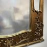 Large Sectioned Wall Mirror with Foliage and Scroll Detail Image 4