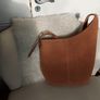 Beautiful suede handbag Image 5
