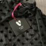 BY VERY Petite Black Chiffon Top Size 10 UK Image 6
