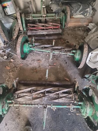 Vintage Gang Cylinder Mower