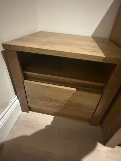 Office Desk with Side Storage & Executive Chair