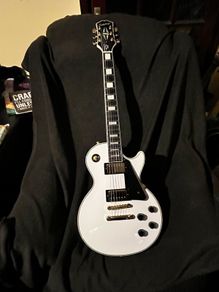 Epiphone Les Paul Custom Alpine White
