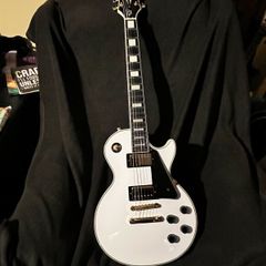 Epiphone Les Paul Custom Alpine White