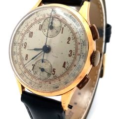 Reduced to go Today!!!18 Carats Gold Swiss Movement Chronograph Gents Watch