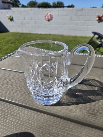 Selection Of Vintage Waterford Crystal Milk Jugs Or Creamers