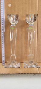 Crystal candle holders