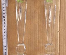 Crystal candle holders