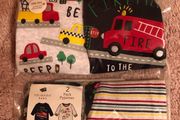 Brand new baby boys pyjamas, x2,  6-9 months