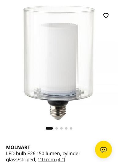Ikea Pendant lights x3