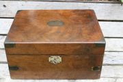 Antique Wooden Writing Box 19th century