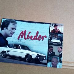 Minder TV show tin sign happy memories TV memorabilia