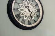 Black and cream clock