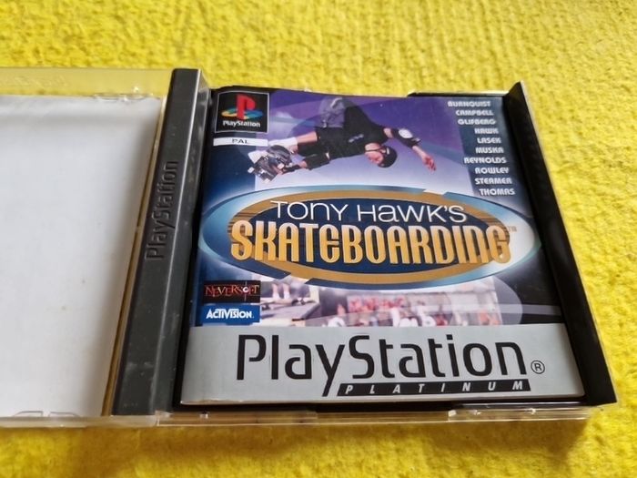 Tony Hawk s Skateboarding PlayStation1 Ps1 PlayStation2 Ps2 games Original