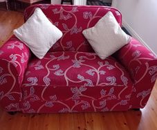 3 piece suite. Art deco. 1940s.