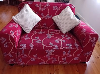 3 piece suite. Art deco. 1940s.