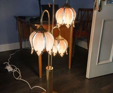 Vintage Lotus Lamp
