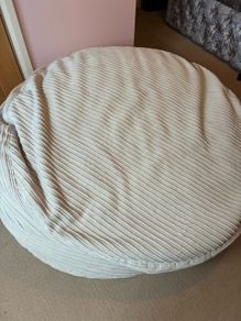 Large plush beanbag