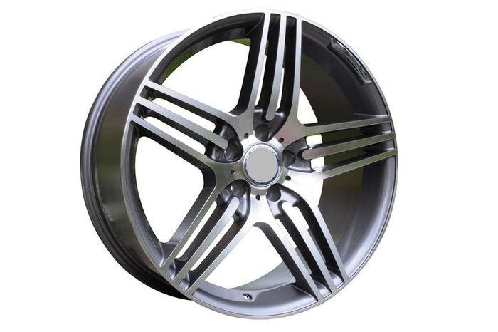 18" AMG Mercedes Type Black Alloy Wheels Audi Seat Skoda Mercedes VW 5x112