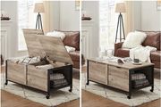 New Industrial Greige Coffee Table - FREE P&amp;P