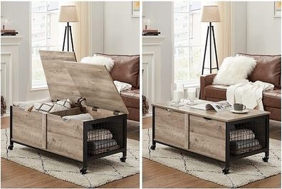New Industrial Greige Coffee Table - FREE P&P