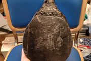 Antique fire bellows