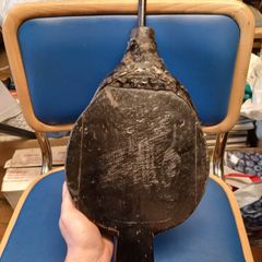 Antique fire bellows