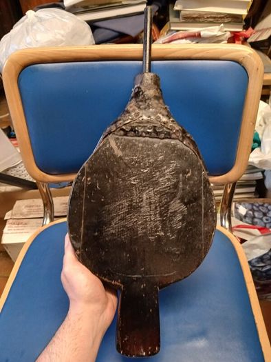 Antique fire bellows