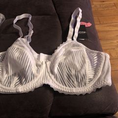 white bra 36DD