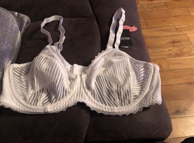 white bra 36DD