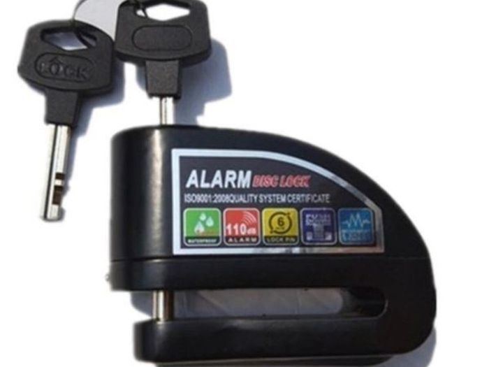 Alarm Disk Brake Lock Motorbike