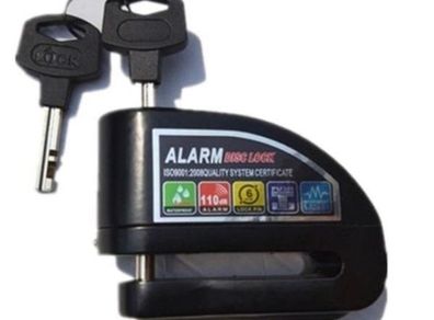 Alarm Disk Brake Lock Motorbike