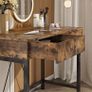Computer Desk with Drawers, Dressing Table Image 3