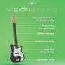 Visionstring Bass Guitar Pack, Black Image 5