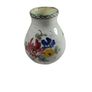 Vintage Handbemalt Porcelain Vase German 4 Inches Flowers Antique Collectable Image 2