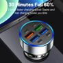 8 Port Car Charger 120W | 4 USB-A + 4 Type-C | Fast Charging Adapter for Xiaomi Image 3