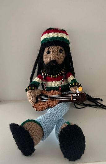 Hand Made Shelf Sitters PlayStation Gamers Rasta