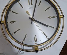 8 Inch Vintage Metamec Electric Wall Clock Made in England