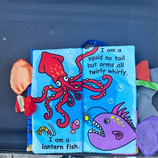jollybaby soft book Brand New Ocean Tail