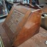 Carved Mahogany Coal Scuttle Image 4
