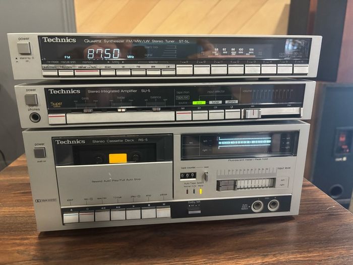Vintage Technics Stereo System 5